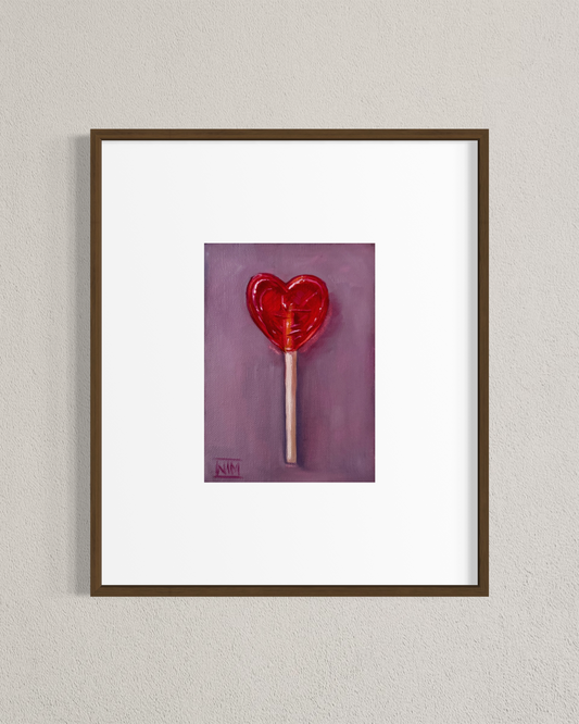 Lollipop Original Oil Painting Artwork For Sale