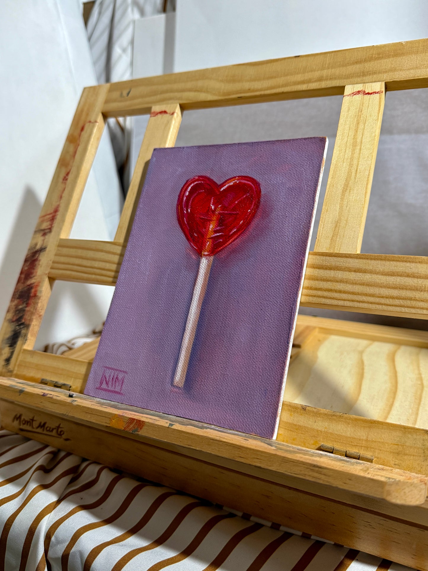 Lollipop Original Oil Painting Artwork For Sale