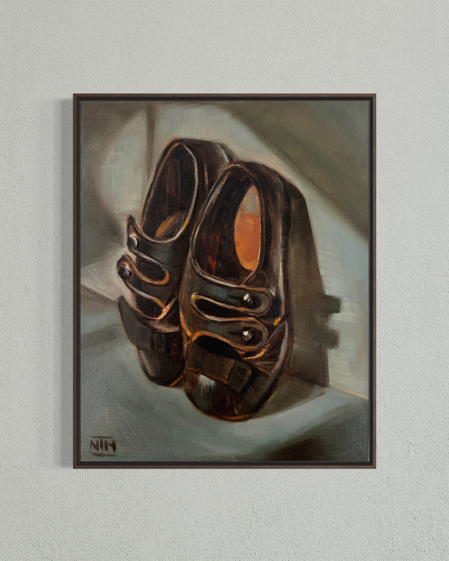 Worn Out Shoes Original Oil Painting Artwork For Sale
