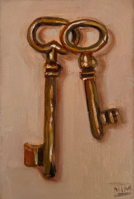 Lovers Original Oil Painting Artwork For Sale