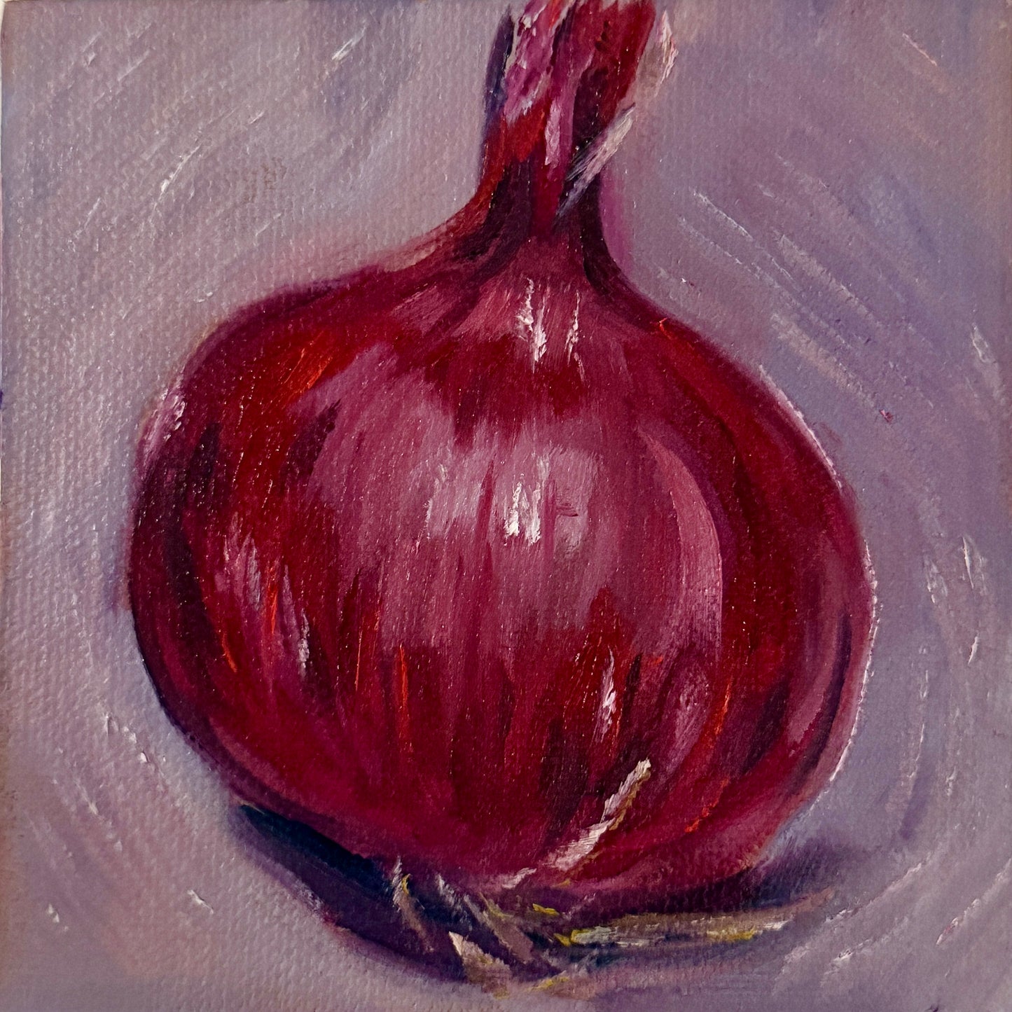 Onion Original Oil Painting Artwork For Sale