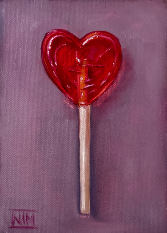Lollipop Original Oil Painting Artwork For Sale