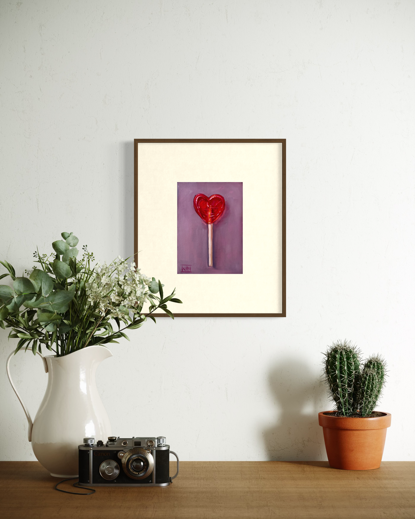 Lollipop Original Oil Painting Artwork For Sale
