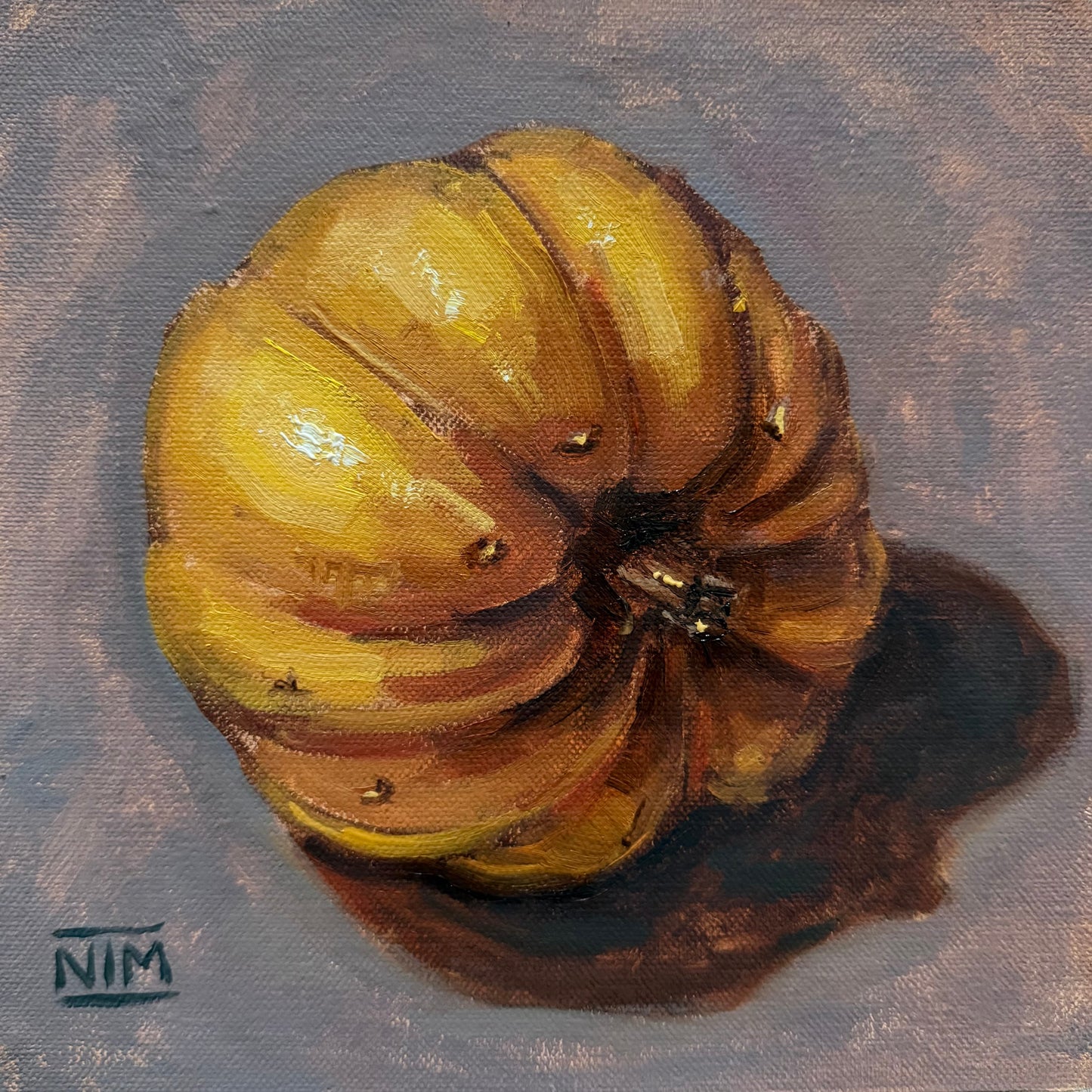 Pumpkin Original Oil Painting Artwork For Sale