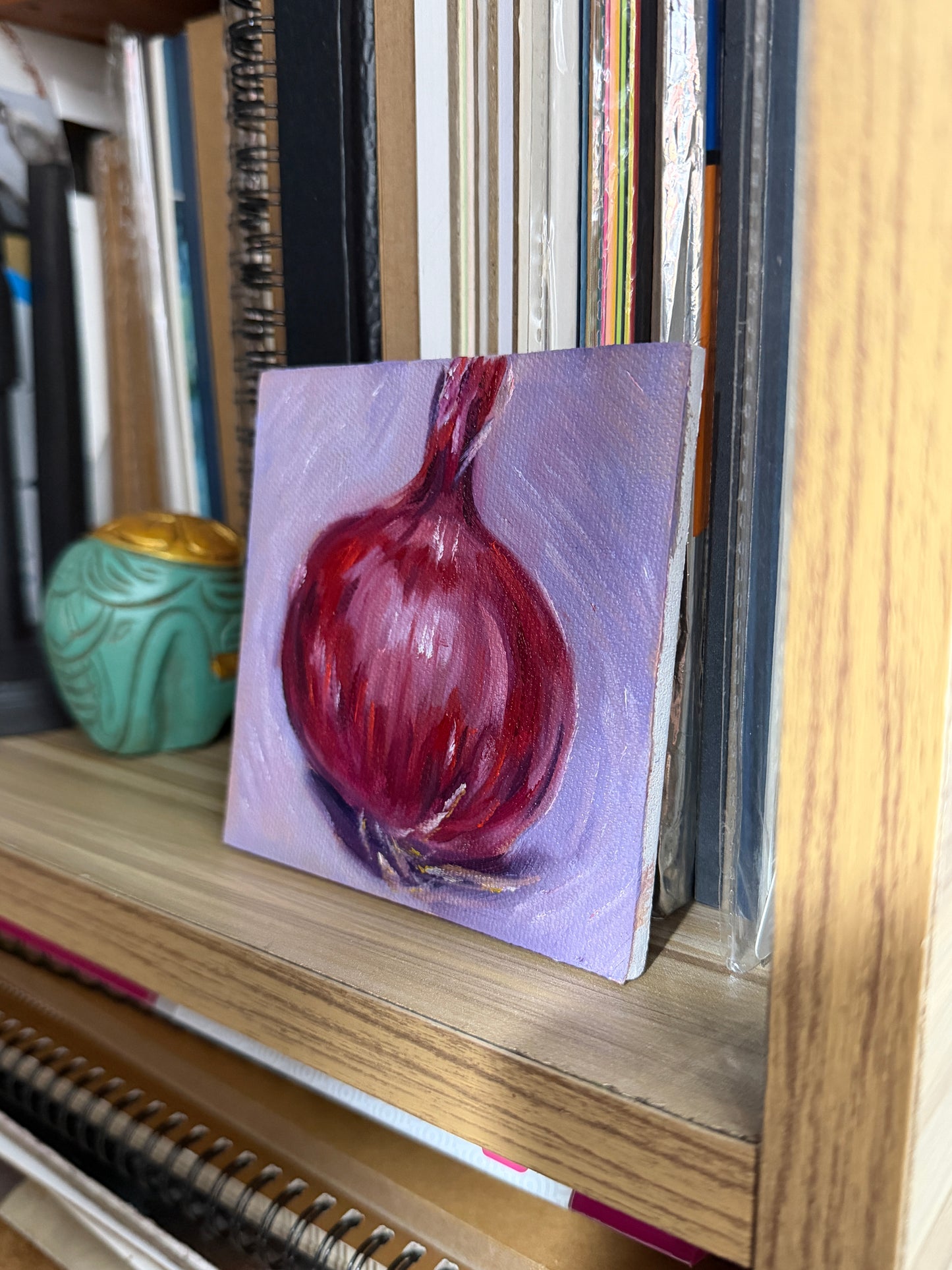 Onion Original Oil Painting Artwork For Sale
