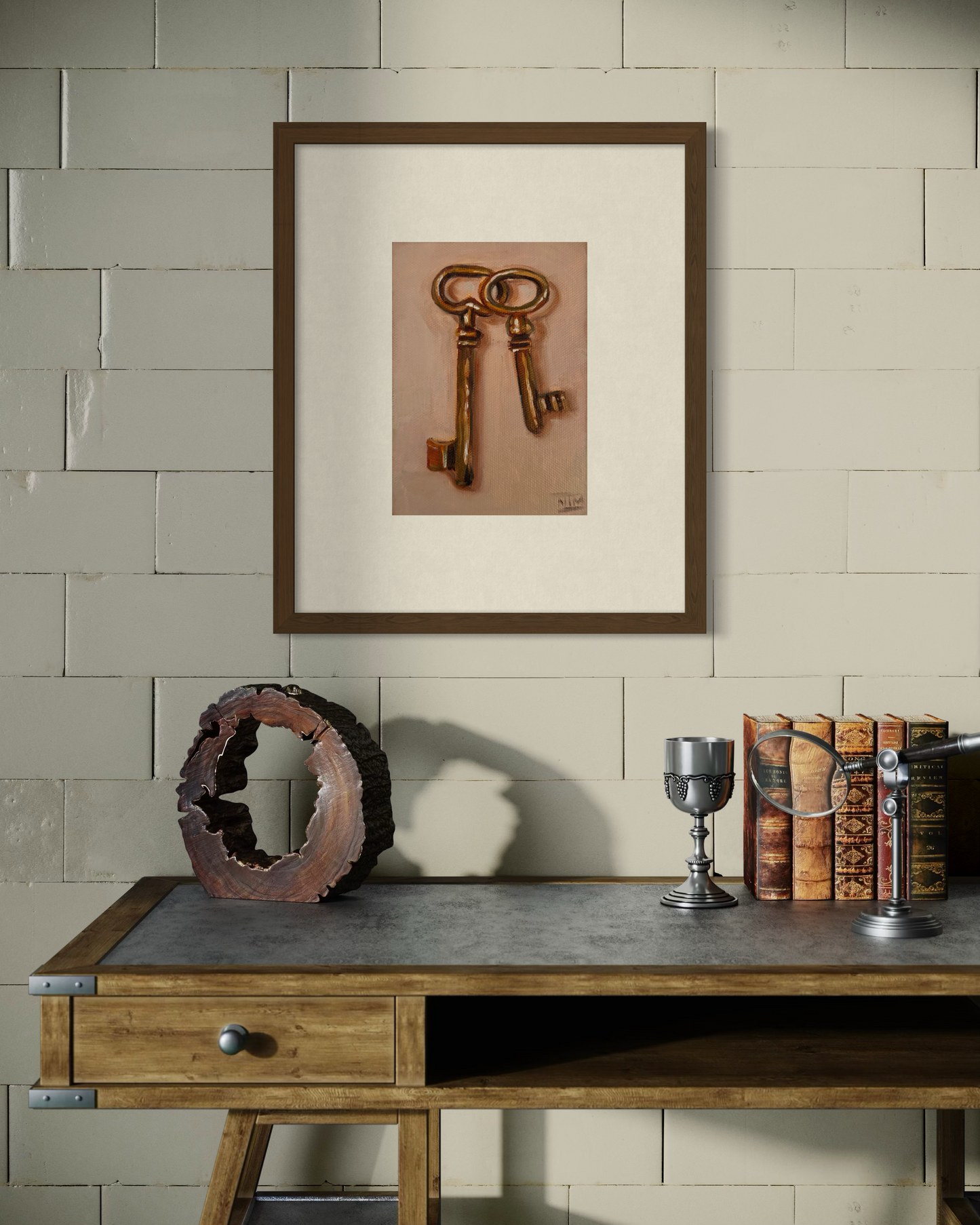 Lovers Original Oil Painting Artwork For Sale