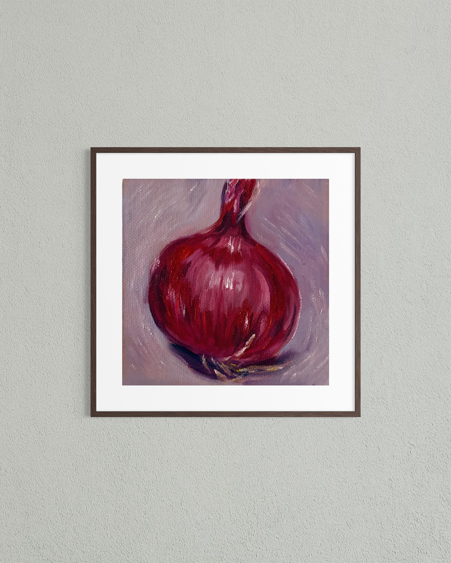Onion Original Oil Painting Artwork For Sale