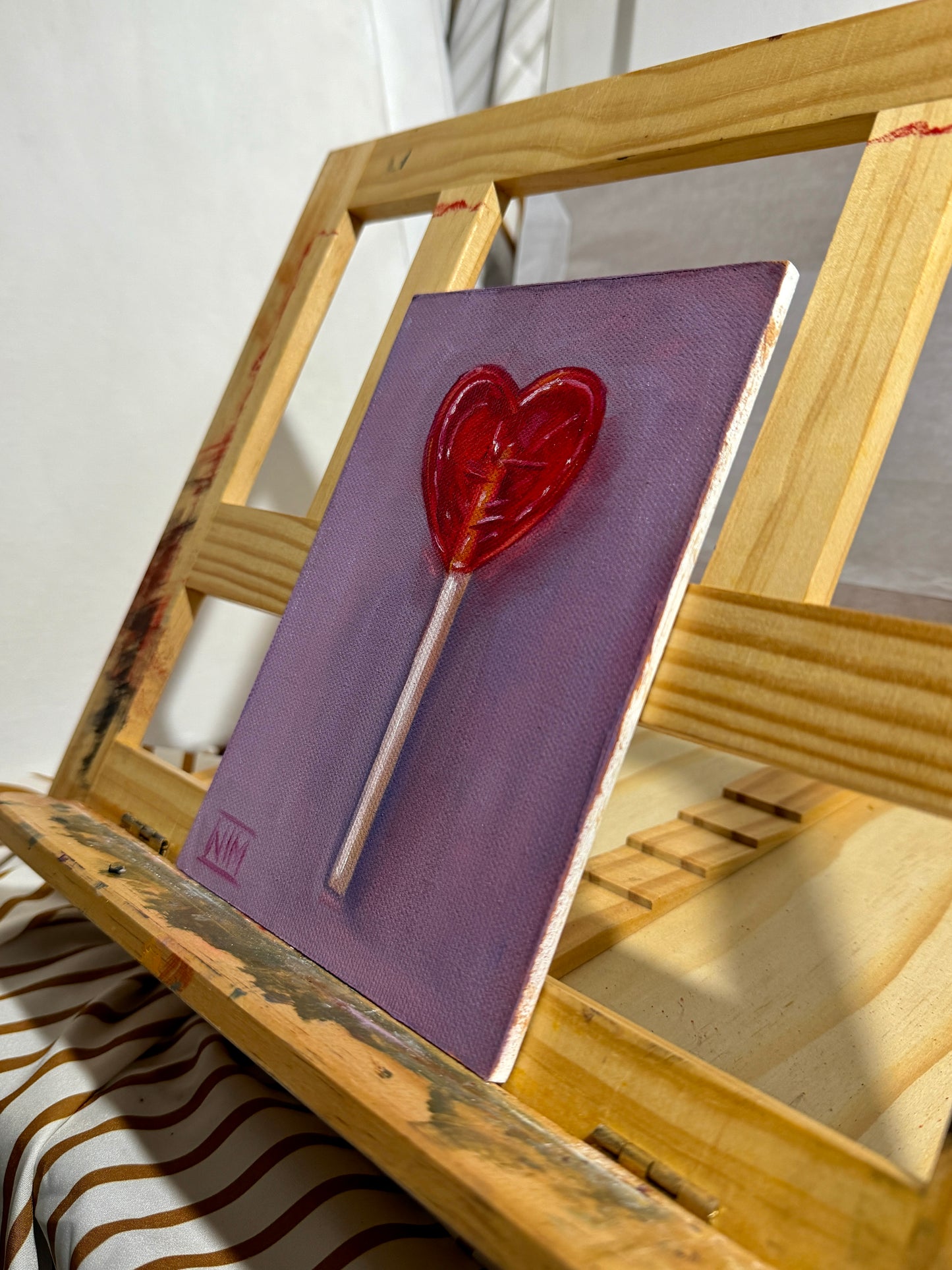 Lollipop Original Oil Painting Artwork For Sale
