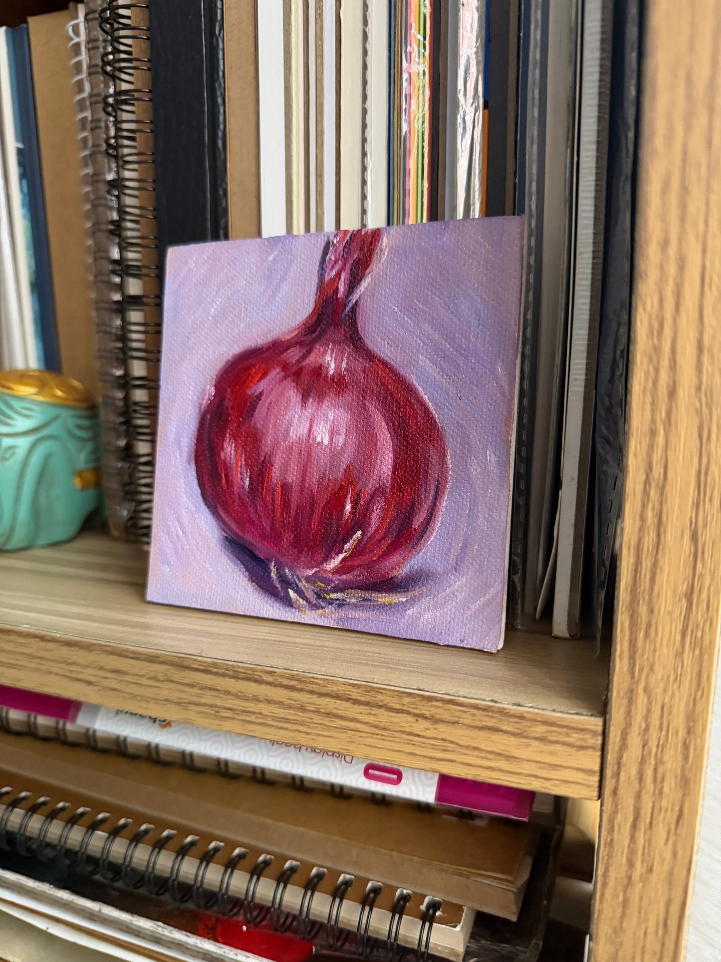 Onion Original Oil Painting Artwork For Sale