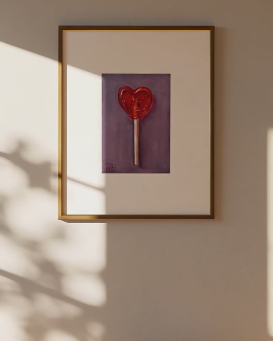 Lollipop Original Oil Painting Artwork For Sale