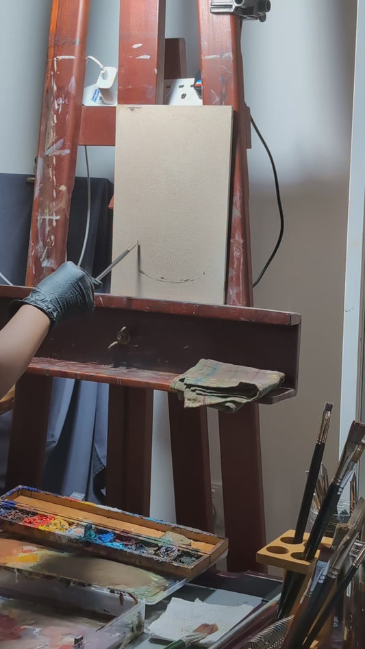 Crumpled Can Original Oil Painting Artwork For Sale