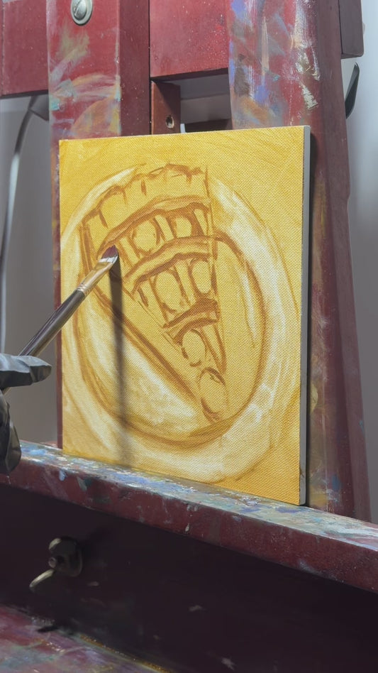 Easy as Pie - Original Oil Painting Artwork For Sale